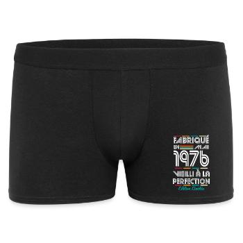 50th Anniversary - Made in May 1976 - Men's Boxer Shorts - black - Front