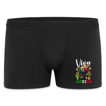 Fierté du Mexique & Maison Drapeau du Mexique - Boxer Homme - noir - Devant