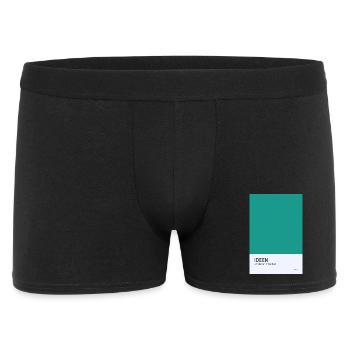 Ideen entstehen im Denken Poster - Männer Boxer Shorts - Schwarz - Vorne