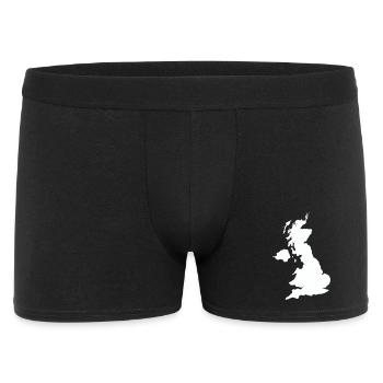 england_country - Men's Boxer Shorts - black - Front
