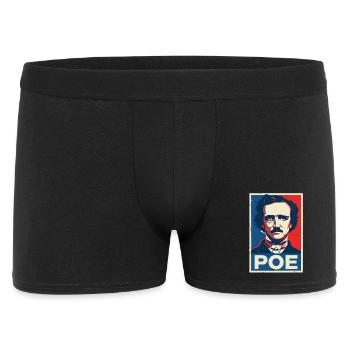 Affiche de portrait littéraire gothique - Boxer Homme - noir - Devant