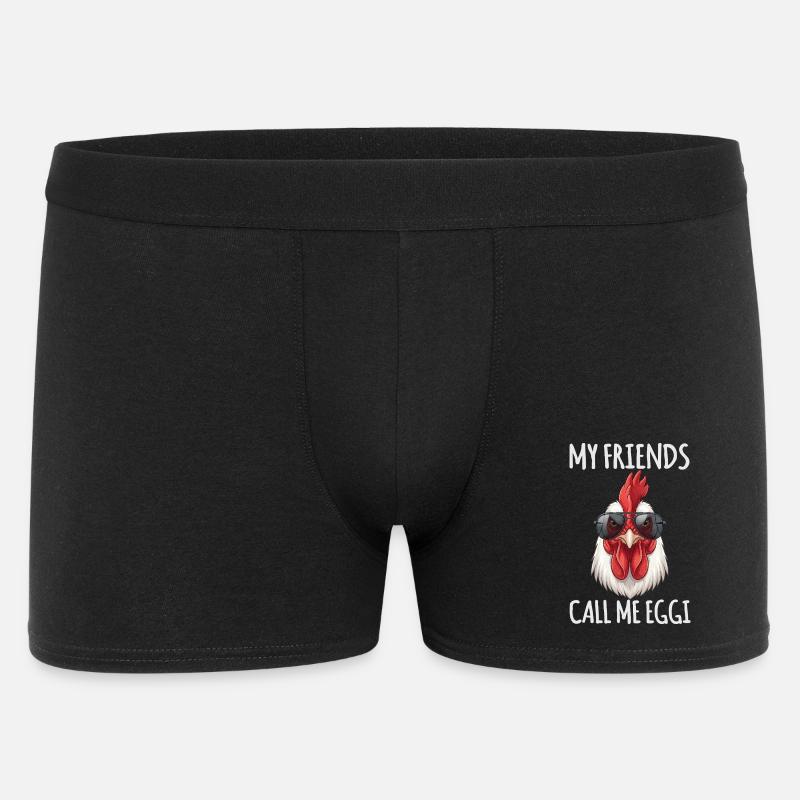Eggi Chicken Chicken - Men's Boxer Shorts - black