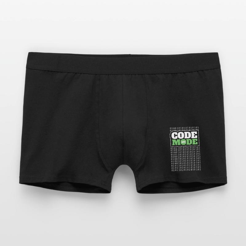 Code Mode On - Programming Software Engineer Coder Men's Boxer Shorts
