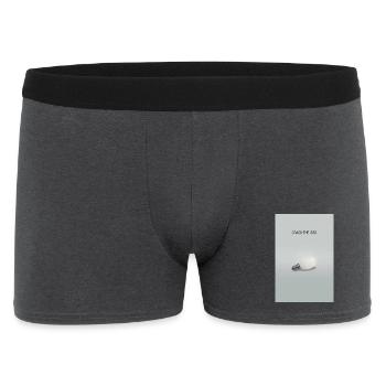 Crack The Idea Motivation Design minimaliste - Boxer Homme - charbon - Devant