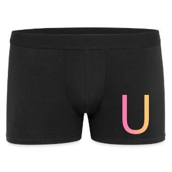 U - Men's Boxer Shorts - black - Front