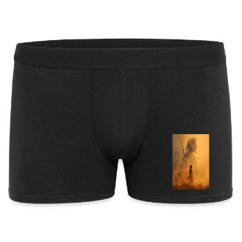 Ember Warrior Silhouette - Men's Boxer Shorts - black - Front
