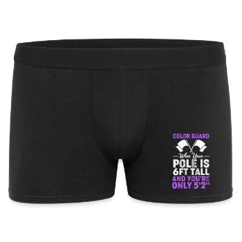 Carnaval Carnaval agitant des drapeaux Carnaval agitant des drapeaux - Boxer Homme - noir - Devant