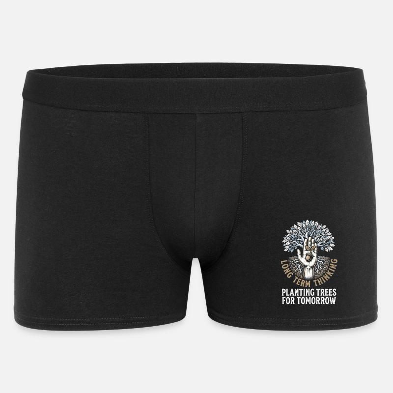 Long Term Planting - Männer Boxer Shorts - Schwarz