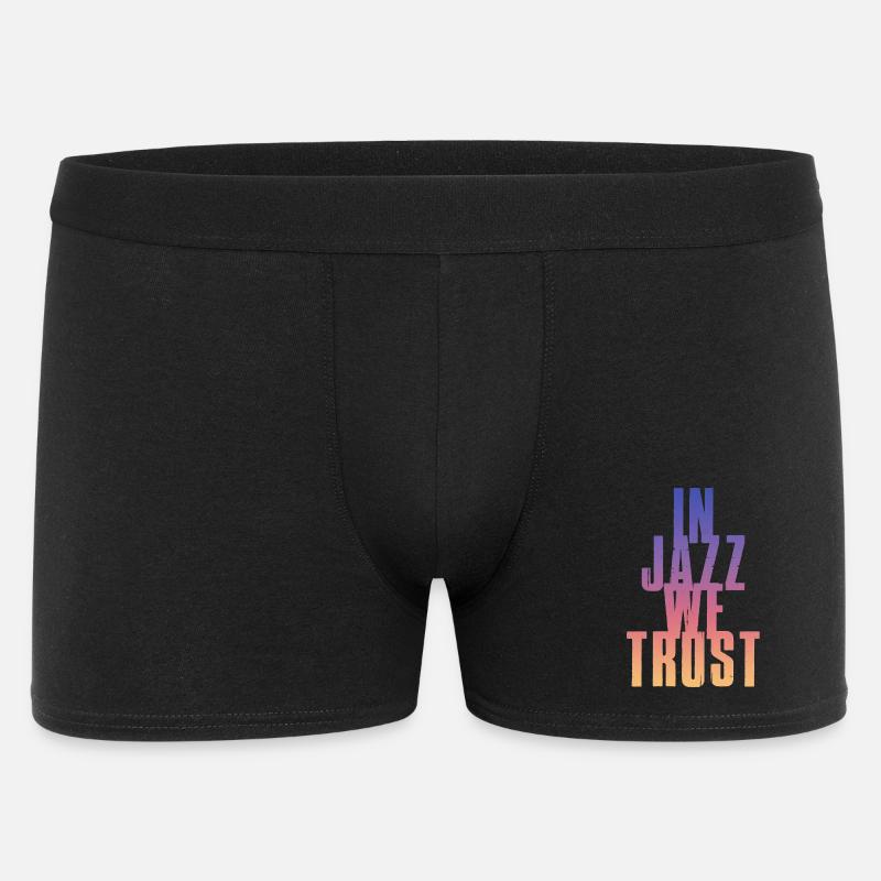 Nel jazz crediamo - Boxer da uomo - nero