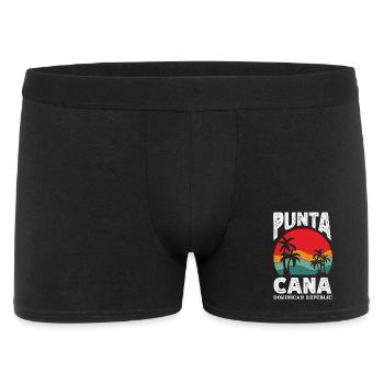 Drapeau de la République dominicaine Dom Rep Pride - Boxer Homme - noir - Devant