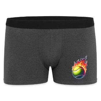 Tennis - Men's Boxer Shorts - charcoal grey - Front