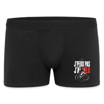 J’Peux Pas J’Ai Vélo Racing Style - Boxer Homme - noir - Devant