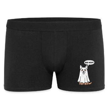 Berger allemand Boo Woof - Chien drôle d’Halloween - Boxer Homme - noir - Devant