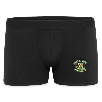 Get on board! Corgi in the car - Men's Boxer Shorts - black - Front