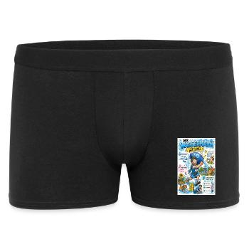 Der Wassermann – die Lösung eimerweise - Männer Boxer Shorts - Schwarz - Vorne