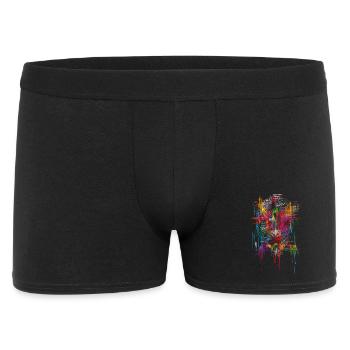 Tête d'architecture Scifi - Boxer Homme - noir - Devant