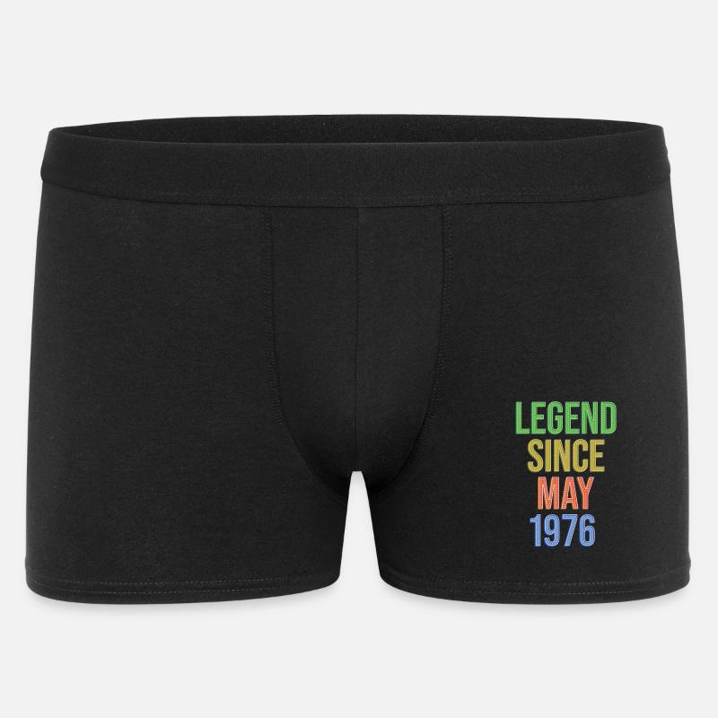 Legend Since May1976 - Men's Boxer Shorts - black