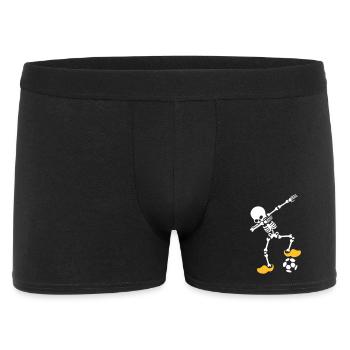 Dab dabbing squelette Pays-Bas Orange Championnat d’Europe de football - Boxer Homme - noir - Devant