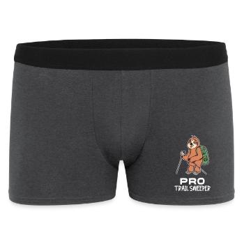 Jungle Dweller Sloth Mammal Statement Zoo - Men's Boxer Shorts - charcoal grey - Front