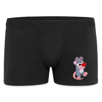 Mariage Mouse Bride Veil - Boxer Homme - noir - Devant