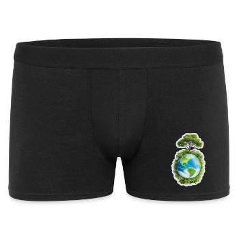 Mother Earth - Men's Boxer Shorts - black - Front