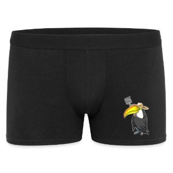 Toucan Farmer Harke Farm - Men's Boxer Shorts - black - Front