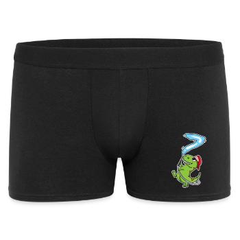 7th Birthday Dinosaur - Men's Boxer Shorts - black - Front
