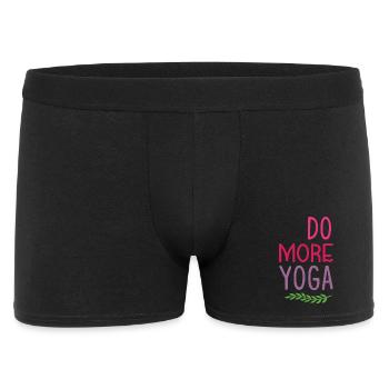 Do More Yoga - Men's Boxer Shorts - black - Front