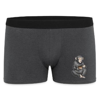 Gâteau de singe - Boxer Homme - charbon - Devant