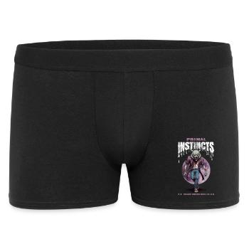 Werewolf at night - Men's Boxer Shorts - black - Front
