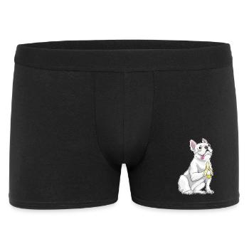 French Bulldog Banana - Men's Boxer Shorts - black - Front
