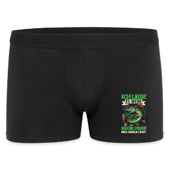 Pêcheurs amateurs de poissons Pêcheurs à l’appât - Boxer Homme - noir - Devant