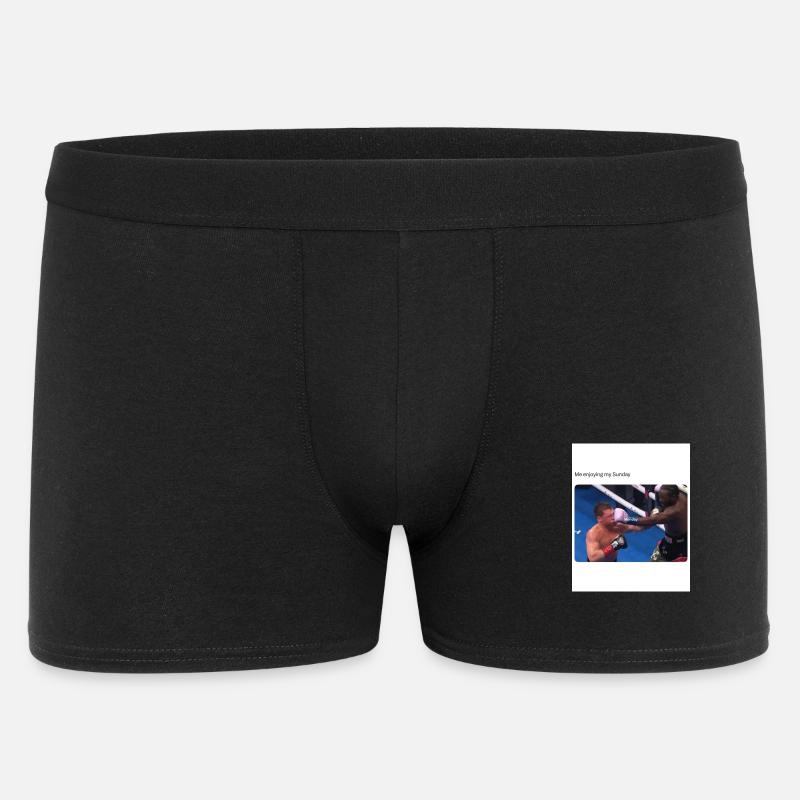 Moment de boxe du dimanche - Boxer Homme - noir