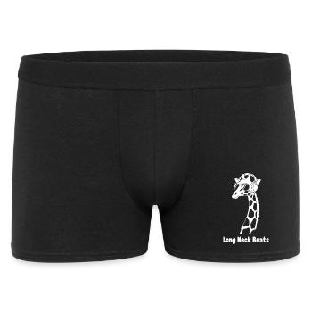 Longneck Beats Giraffe - Men's Boxer Shorts - black - Front