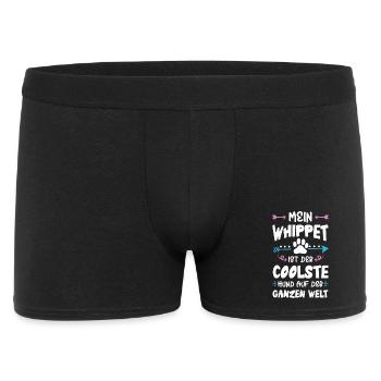 Dicton de chien whippet - Boxer Homme - noir - Devant