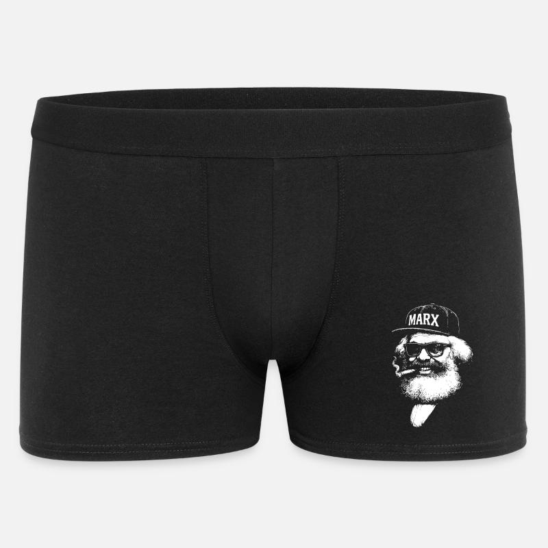 Karl Marx Pop-Ikone - Männer Boxer Shorts - Schwarz
