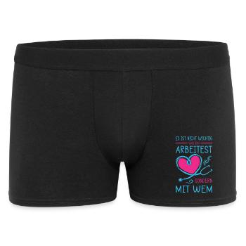 Infirmière Cadeaux Infirmière Infirmière Drôle - Boxer Homme - noir - Devant