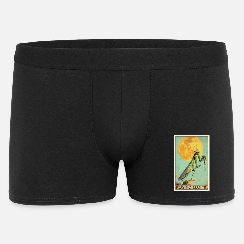 Gottesanbeterinnen Gottesanbeterin - Männer Boxer Shorts - Schwarz