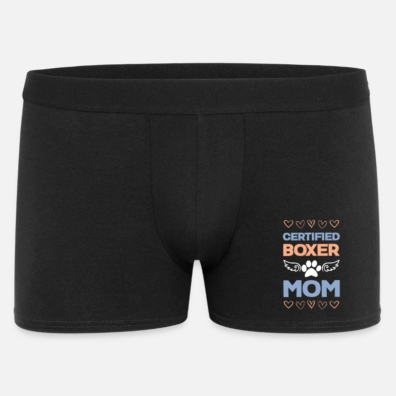 Maman Boxer certifiée - Boxer Homme - noir
