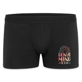 Restauration rapide en donuts - Boxer Homme - noir - Devant
