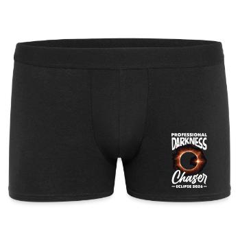 Solar eclipse 2026, August 12 - Men's Boxer Shorts - black - Front