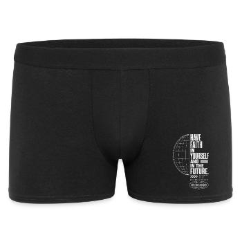 Croyez en vous et en l’avenir - Boxer Homme - noir - Devant