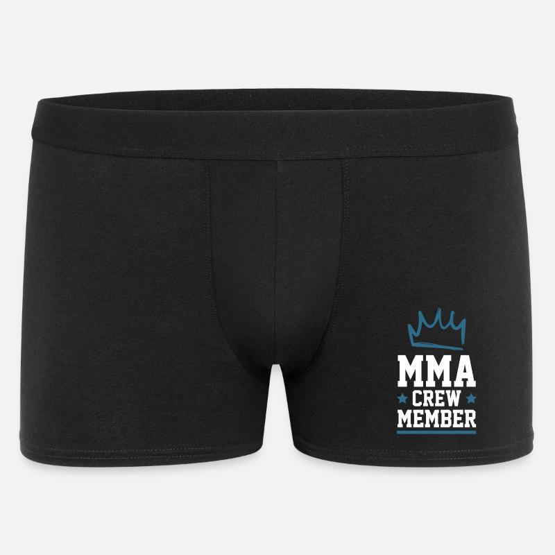 Mma Crew - Männer Boxer Shorts - Schwarz