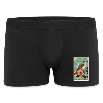 Oiseaux moqueurs Oiseaux moqueurs - Boxer Homme - noir - Devant