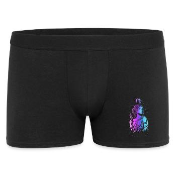 Skorpiongöttin in Farbverläufen - Männer Boxer Shorts - Schwarz - Vorne