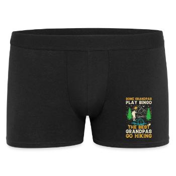 Certains grands-pères jouent au bingo, les meilleurs grands-papys font du Hiki - Boxer Homme - noir - Devant