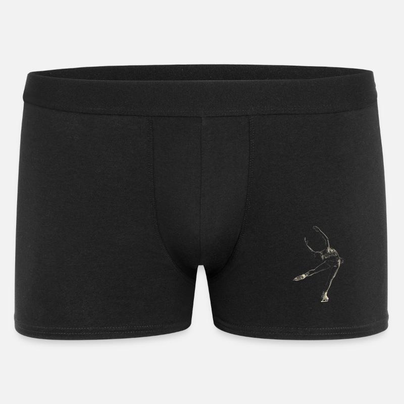 Eiskunstlauf - Männer Boxer Shorts - Schwarz