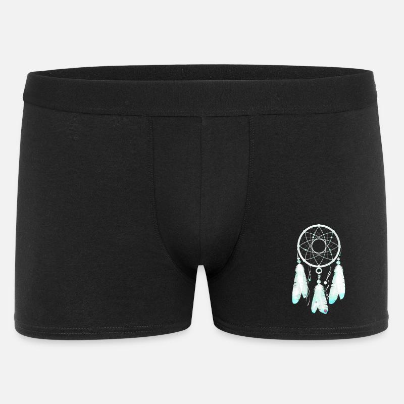 Traumfänger Sternenflug - Männer Boxer Shorts - Schwarz