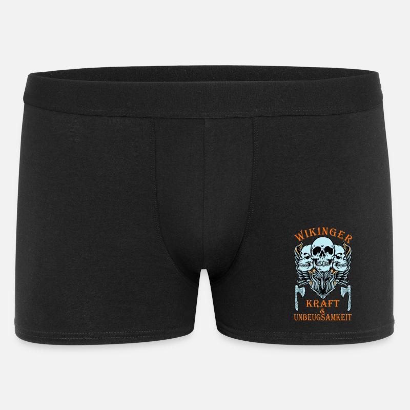 Wikinger Krieger, Krieger, Wikinger - Männer Boxer Shorts - Schwarz