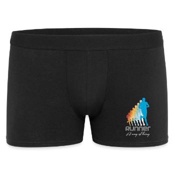 course - Boxer Homme - noir - Devant